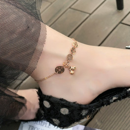 Lucky Coin Charm Anklet